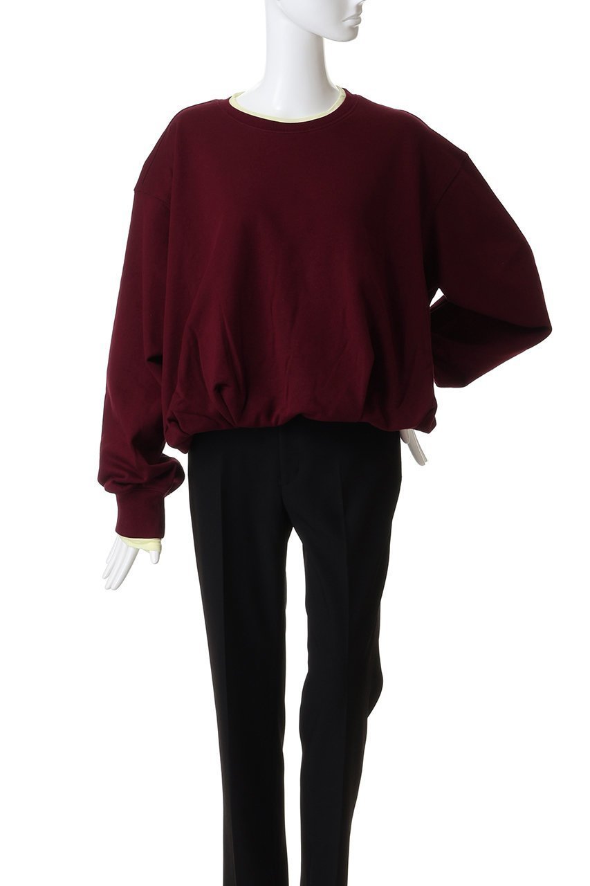 【メゾンスペシャル/MAISON SPECIAL】のBalloon Short Sweatshirt/バルーンショートスウェット 人気、トレンドファッション・服の通販 founy(ファニー) 　ファッション　Fashion　レディースファッション　Fashion for Women　トップス・カットソー　Cut & Sew Tops　シャツ・ブラウス・オフィスカジュアル　Elegant Blouses & Button-Ups　レディースパーカー・カジュアルフーディー　Casual Hoodies & Sweatshirts　ロングTシャツ・Tシャツ　Longline T-Shirts & Tees　スウェット・クルーネックトップス　Sweatshirts & Crewnecks / Relaxed Fit Sweat Tops　カットソー・ベーシックTシャツ　Cut-and-Sewn Tops / Stretch Tees & Basics　おすすめ　Recommended / Our Picks　シンプル　Simple, Minimal　スウェット / スエット　Sweatshirt, Sweatwear　バルーン　Balloon, Balloon Silhouette　フェミニン　Feminine, Girly　春　Spring　無地　Plain, Solid Color　秋　Autumn　other-5|ID: prp329100004626372 ipo3291000000033937806