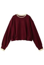 【メゾンスペシャル/MAISON SPECIAL】のBalloon Short Sweatshirt/バルーンショートスウェット BRD(ボルドー)|ID: prp329100004626372 ipo3291000000036100797