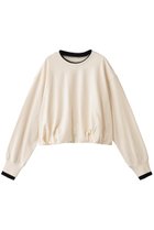 【メゾンスペシャル/MAISON SPECIAL】のBalloon Short Sweatshirt/バルーンショートスウェット WHT(ホワイト)|ID: prp329100004626372 ipo3291000000036100798