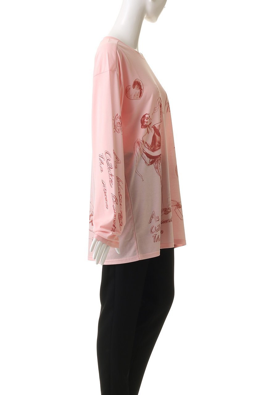 【メゾンスペシャル/MAISON SPECIAL】のDrawing Long Sleeve T-shirt/ドローイングロンTEE 人気、トレンドファッション・服の通販 founy(ファニー)  ファッション Fashion レディースファッション Fashion for Women トップス・カットソー Cut & Sew Tops シャツ・ブラウス・オフィスカジュアル Elegant Blouses & Button-Ups ロングTシャツ・Tシャツ Longline T-Shirts & Tees カットソー・ベーシックTシャツ Cut-and-Sewn Tops / Stretch Tees & Basics カットソー Cut and Sewn Top スリーブ Sleeve, Long Sleeve / Short Sleeve プリント Print, Printed Pattern ロング Long, Long-Length 秋 Autumn other-6|ID: prp329100004626374 ipo3291000000033342391