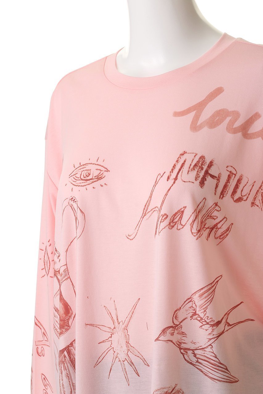 【メゾンスペシャル/MAISON SPECIAL】のDrawing Long Sleeve T-shirt/ドローイングロンTEE 人気、トレンドファッション・服の通販 founy(ファニー)  ファッション Fashion レディースファッション Fashion for Women トップス・カットソー Cut & Sew Tops シャツ・ブラウス・オフィスカジュアル Elegant Blouses & Button-Ups ロングTシャツ・Tシャツ Longline T-Shirts & Tees カットソー・ベーシックTシャツ Cut-and-Sewn Tops / Stretch Tees & Basics カットソー Cut and Sewn Top スリーブ Sleeve, Long Sleeve / Short Sleeve プリント Print, Printed Pattern ロング Long, Long-Length 秋 Autumn other-8|ID: prp329100004626374 ipo3291000000033342393
