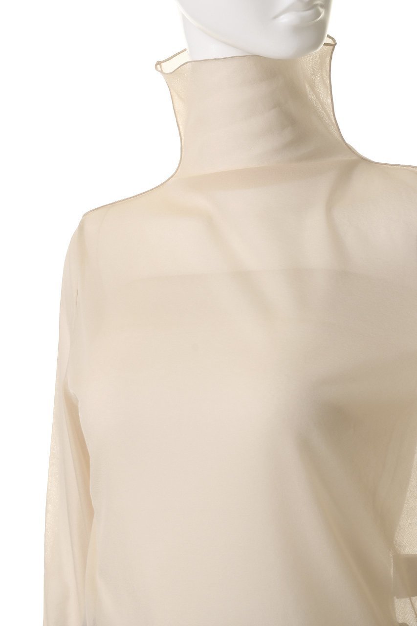 【デパリエ/DEPAREILLE】のシフォンハイネックトップ 人気、トレンドファッション・服の通販 founy(ファニー) 　ファッション　Fashion　レディースファッション　Fashion for Women　トップス・カットソー　Cut & Sew Tops　シャツ・ブラウス・オフィスカジュアル　Elegant Blouses & Button-Ups　ロングTシャツ・Tシャツ　Longline T-Shirts & Tees　カットソー・ベーシックTシャツ　Cut-and-Sewn Tops / Stretch Tees & Basics　インナー　Innerwear　キャミ　Camisole, Cami Top　シンプル　Simple, Minimal　スリーブ　Sleeve, Long Sleeve / Short Sleeve　タートルネック　Turtleneck, High Neck　トレンド　Trend, Trending Now　ビスチェ　Bustier, Corset Top　ロング　Long, Long-Length　エレガント 上品　Elegant　other-5|ID: prp329100004626375 ipo3291000000035451779