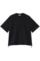 【デパリエ/DEPAREILLE】のポンチドローストリングTシャツ ブラック|ID:prp329100004626377