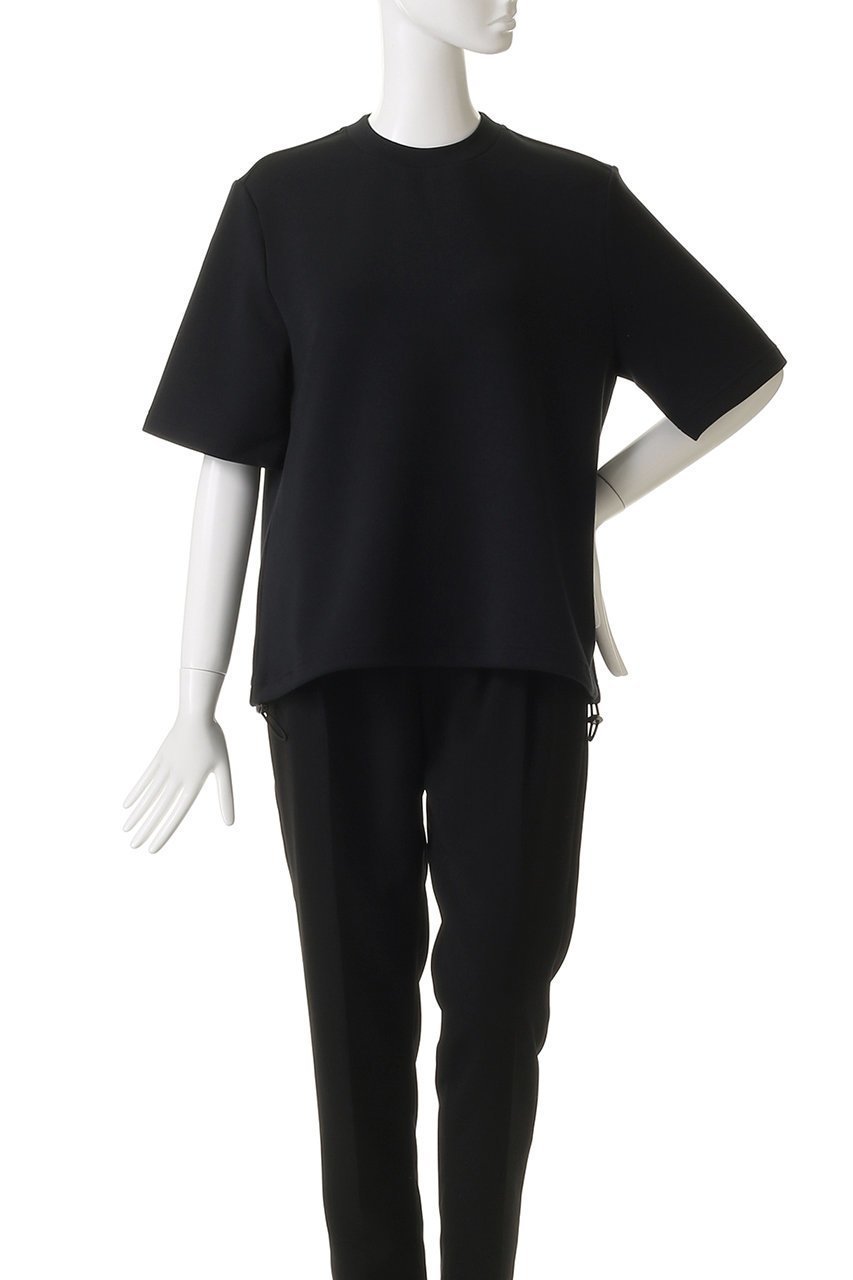 【デパリエ/DEPAREILLE】のポンチドローストリングTシャツ 人気、トレンドファッション・服の通販 founy(ファニー) 　ファッション　Fashion　レディースファッション　Fashion for Women　トップス・カットソー　Cut & Sew Tops　シャツ・ブラウス・オフィスカジュアル　Elegant Blouses & Button-Ups　ロングTシャツ・Tシャツ　Longline T-Shirts & Tees　カットソー・ベーシックTシャツ　Cut-and-Sewn Tops / Stretch Tees & Basics　ショート　Short, Short Length　スリーブ　Sleeve, Long Sleeve / Short Sleeve　ベーシック　Basic, Essential　ボトム　Bottoms, Lower Wear　エレガント 上品　Elegant　新作・新入荷　New Arrivals / New In　other-2|ID: prp329100004626377 ipo3291000000033244473