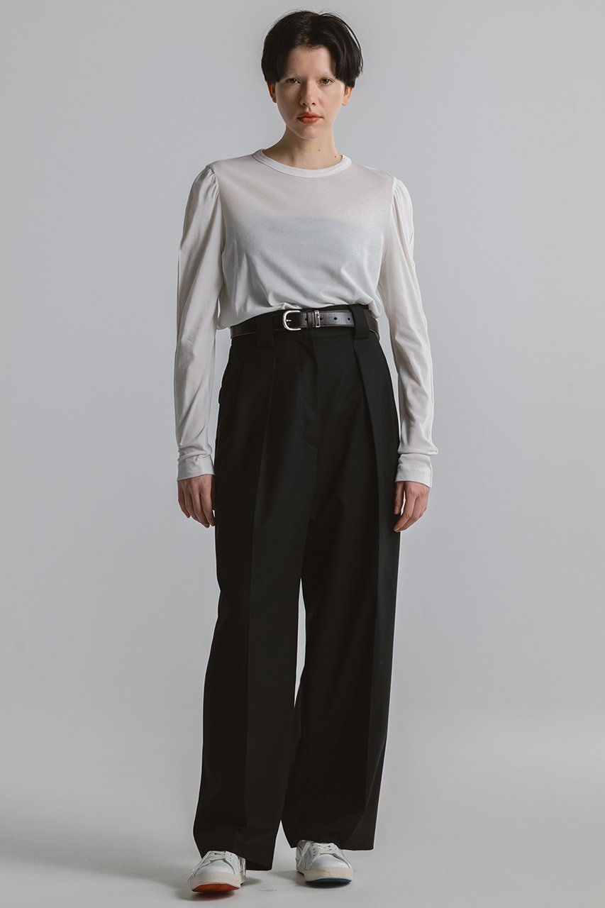 【チノ/CINOH】のパフスリーブ Tシャツ 人気、トレンドファッション・服の通販 founy(ファニー) 　ファッション　Fashion　レディースファッション　Fashion for Women　トップス・カットソー　Cut & Sew Tops　シャツ・ブラウス・オフィスカジュアル　Elegant Blouses & Button-Ups　ロングTシャツ・Tシャツ　Longline T-Shirts & Tees　カットソー・ベーシックTシャツ　Cut-and-Sewn Tops / Stretch Tees & Basics　2025年　2025　2025-2026秋冬・A/W　Autumn/Winter 2025–26 AW25–26　インナー　Innerwear　シンプル　Simple, Minimal　スリーブ　Sleeve, Long Sleeve / Short Sleeve　ロング　Long, Long-Length　A/W・秋冬　Autumn/Winter　other-6|ID: prp329100004626383 ipo3291000000033244529