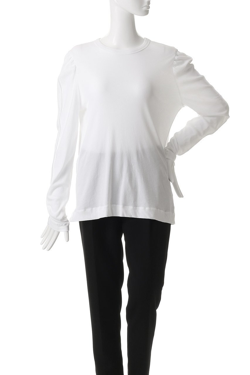 【チノ/CINOH】のパフスリーブ Tシャツ 人気、トレンドファッション・服の通販 founy(ファニー) 　ファッション　Fashion　レディースファッション　Fashion for Women　トップス・カットソー　Cut & Sew Tops　シャツ・ブラウス・オフィスカジュアル　Elegant Blouses & Button-Ups　ロングTシャツ・Tシャツ　Longline T-Shirts & Tees　カットソー・ベーシックTシャツ　Cut-and-Sewn Tops / Stretch Tees & Basics　インナー　Innerwear　シンプル　Simple, Minimal　スリーブ　Sleeve, Long Sleeve / Short Sleeve　ロング　Long, Long-Length　other-2|ID: prp329100004626383 ipo3291000000035771069