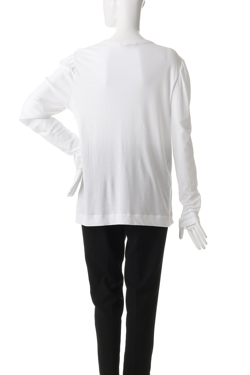 【チノ/CINOH】のパフスリーブ Tシャツ 人気、トレンドファッション・服の通販 founy(ファニー) 　ファッション　Fashion　レディースファッション　Fashion for Women　トップス・カットソー　Cut & Sew Tops　シャツ・ブラウス・オフィスカジュアル　Elegant Blouses & Button-Ups　ロングTシャツ・Tシャツ　Longline T-Shirts & Tees　カットソー・ベーシックTシャツ　Cut-and-Sewn Tops / Stretch Tees & Basics　インナー　Innerwear　シンプル　Simple, Minimal　スリーブ　Sleeve, Long Sleeve / Short Sleeve　ロング　Long, Long-Length　other-4|ID: prp329100004626383 ipo3291000000035771071
