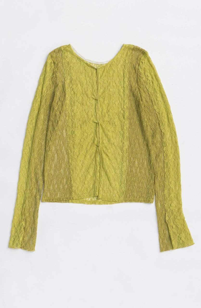 【メゾンスペシャル/MAISON SPECIAL】のLace Tops/レーストップス インテリア・キッズ・メンズ・レディースファッション・服の通販 founy(ファニー) 　ファッション　Fashion　レディースファッション　Fashion for Women　トップス・カットソー　Cut & Sew Tops　シャツ・ブラウス・オフィスカジュアル　Elegant Blouses & Button-Ups　ロングTシャツ・Tシャツ　Longline T-Shirts & Tees　カットソー・ベーシックTシャツ　Cut-and-Sewn Tops / Stretch Tees & Basics　ストレッチ　Stretch, Stretchy Fabric　スリーブ　Sleeve, Long Sleeve / Short Sleeve　パターン　Pattern, Design Print　フィット　Fit, Slim Fit　フェミニン　Feminine, Girly　レース　Lace, Lace Fabric　ロング　Long, Long-Length　A/W・秋冬　Autumn/Winter　2025年　2025　2025-2026秋冬・A/W　Autumn/Winter 2025–26 AW25–26　LIME(ライム)|ID: prp329100004626388 ipo3291000000033244568