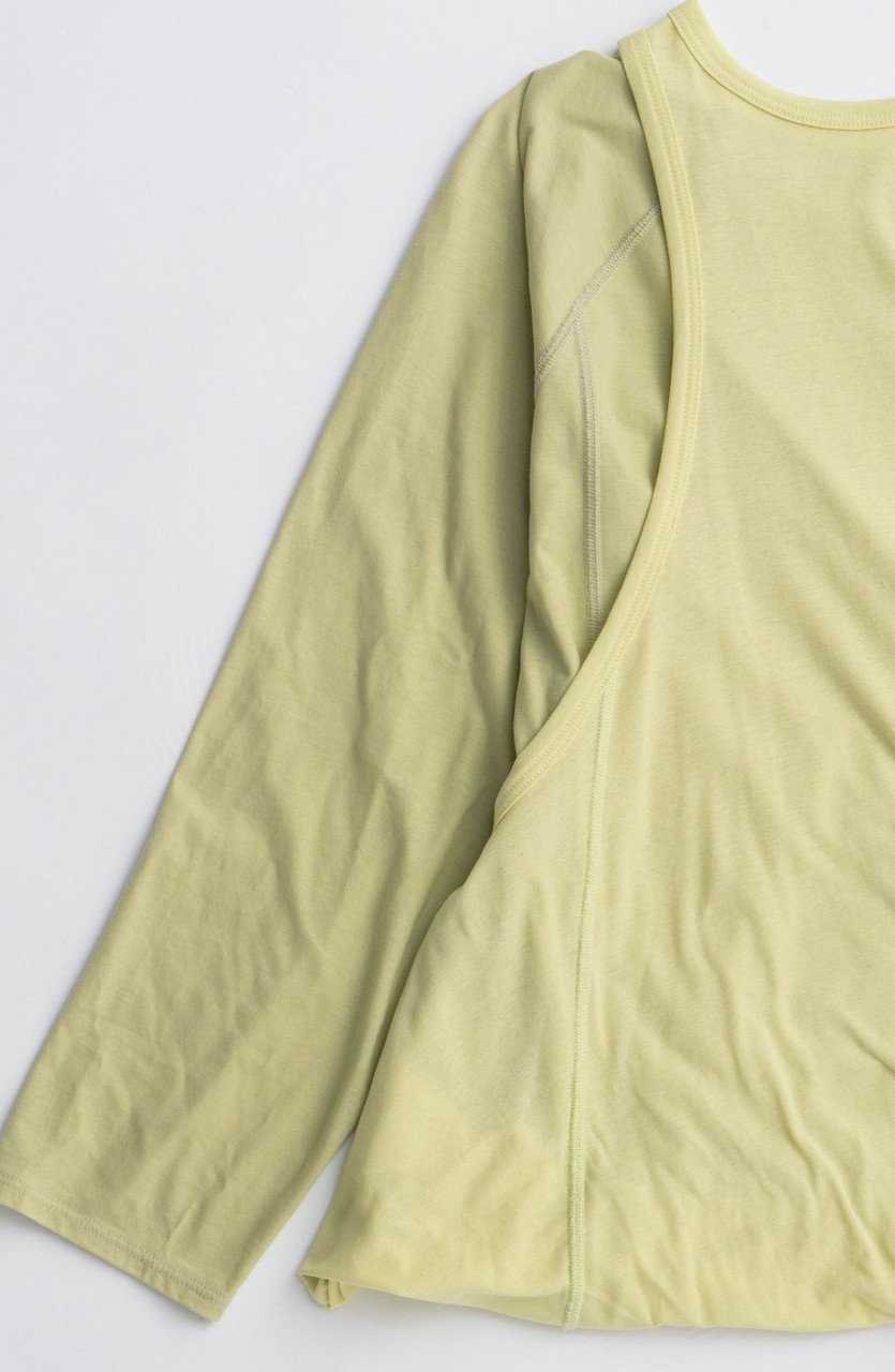 【メゾンスペシャル/MAISON SPECIAL】の2way Balloon Tops/2WAYバルーントップス 人気、トレンドファッション・服の通販 founy(ファニー) 　ファッション　Fashion　レディースファッション　Fashion for Women　トップス・カットソー　Cut & Sew Tops　シャツ・ブラウス・オフィスカジュアル　Elegant Blouses & Button-Ups　ロングTシャツ・Tシャツ　Longline T-Shirts & Tees　カットソー・ベーシックTシャツ　Cut-and-Sewn Tops / Stretch Tees & Basics　インナー　Innerwear　スリーブ　Sleeve, Long Sleeve / Short Sleeve　ツイスト　Tweed, Tweed Fabric　ドッキング　Docking, Mixed Material　バルーン　Balloon, Balloon Silhouette　フィット　Fit, Slim Fit　ミックス　Mix, Mixed Style　ルーズ　Loose, Oversized　ロング　Long, Long-Length　other-8|ID: prp329100004626390 ipo3291000000035663992