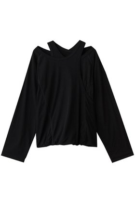 【メゾンスペシャル/MAISON SPECIAL】の2way Balloon Tops/2WAYバルーントップス 人気、トレンドファッション・服の通販 founy(ファニー) ファッション Fashion レディースファッション Fashion for Women トップス・カットソー Cut & Sew Tops シャツ・ブラウス・オフィスカジュアル Elegant Blouses & Button-Ups ロングTシャツ・Tシャツ Longline T-Shirts & Tees カットソー・ベーシックTシャツ Cut-and-Sewn Tops / Stretch Tees & Basics インナー Innerwear スリーブ Sleeve, Long Sleeve / Short Sleeve ツイスト Tweed, Tweed Fabric ドッキング Docking, Mixed Material バルーン Balloon, Balloon Silhouette フィット Fit, Slim Fit ミックス Mix, Mixed Style ルーズ Loose, Oversized ロング Long, Long-Length |ID:prp329100004626390