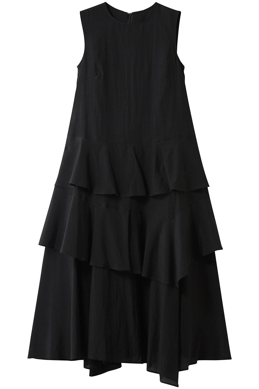 【アナイ/ANAYI】のトリアセエアリーローンティアードワンピース 人気、トレンドファッション・服の通販 founy(ファニー) 　ファッション　Fashion　レディースファッション　Fashion for Women　ワンピース　Dresses　チュニック　Tunic Tops & Dresses　アシンメトリー　Asymmetrical Style　チュニック　Tunic, Long Top　ロング　Long, Long-Length　新作・新入荷　New Arrivals / New In　 other-1|ID: prp329100004626391 ipo3291000000033244601