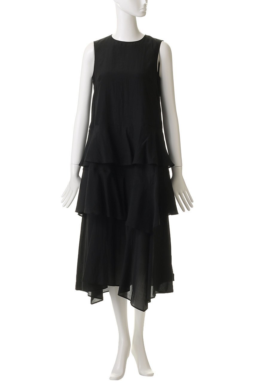 【アナイ/ANAYI】のトリアセエアリーローンティアードワンピース 人気、トレンドファッション・服の通販 founy(ファニー) 　ファッション　Fashion　レディースファッション　Fashion for Women　ワンピース　Dresses　チュニック　Tunic Tops & Dresses　アシンメトリー　Asymmetrical Style　チュニック　Tunic, Long Top　ロング　Long, Long-Length　新作・新入荷　New Arrivals / New In　other-2|ID: prp329100004626391 ipo3291000000033244605
