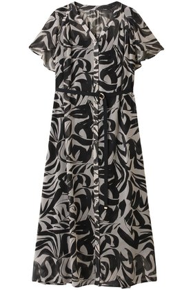 【アナイ/ANAYI】 アートリーフシフォンロングワンピース人気、トレンドファッション・服の通販 founy(ファニー) ファッション Fashion レディースファッション Fashion for Women ワンピース Dresses チュニック Tunic Tops & Dresses シフォン Chiffon, Lightweight Fabric スリーブ Sleeve, Long Sleeve / Short Sleeve チュニック Tunic, Long Top フィット Fit, Slim Fit フレア Flare, Flared リーフ Leaf, Botanical Leaf ロング Long, Long-Length 新作・新入荷 New Arrivals / New In |ID:prp329100004626392