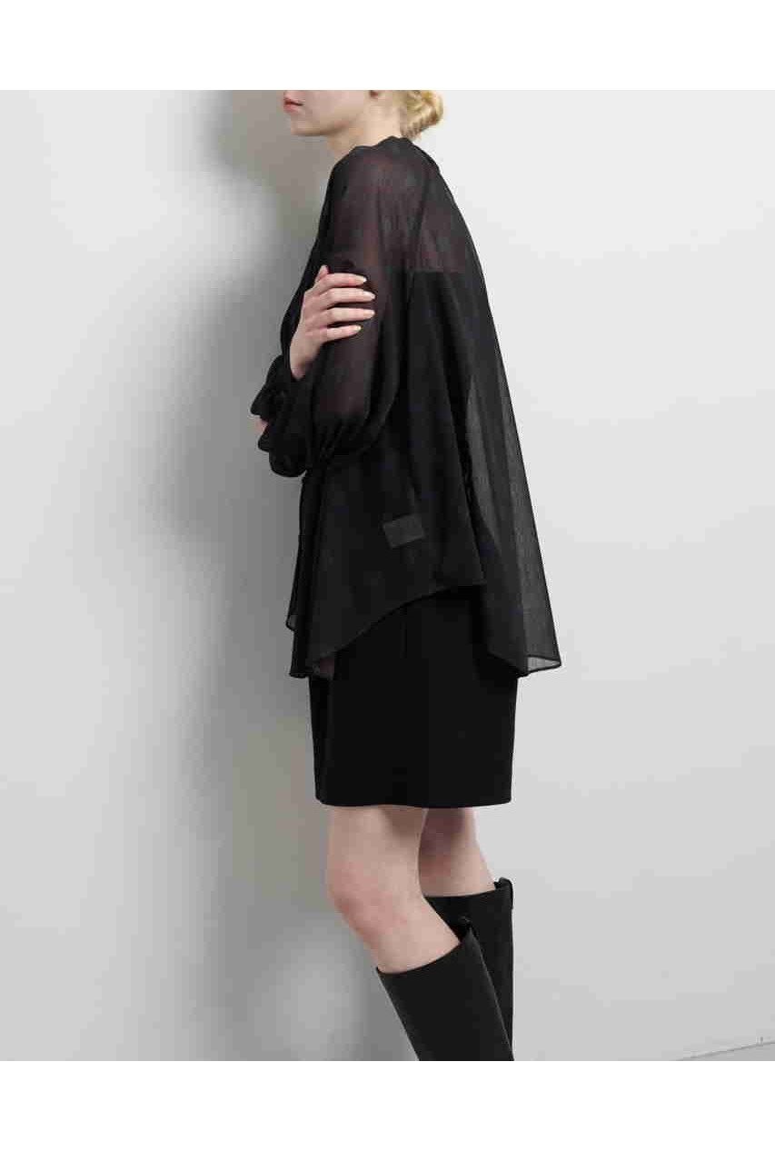 【ランバン オン ブルー/LANVIN en Bleu】のArt DECO 100e ブラウス 人気、トレンドファッション・服の通販 founy(ファニー) 　ファッション　Fashion　レディースファッション　Fashion for Women　トップス・カットソー　Cut & Sew Tops　シャツ・ブラウス・オフィスカジュアル　Elegant Blouses & Button-Ups　2025年　2025　2025-2026秋冬・A/W　Autumn/Winter 2025–26 AW25–26　コレクション　Collection, Seasonal Line　シフォン　Chiffon, Lightweight Fabric　スリーブ　Sleeve, Long Sleeve / Short Sleeve　ファブリック　Fabric, Textile　プリント　Print, Printed Pattern　モダン　Modern, Contemporary　モチーフ　Motif, Design Theme　ラグジュアリー　Luxury, Elegant　ロング　Long, Long-Length　A/W・秋冬　Autumn/Winter　other-2|ID: prp329100004626406 ipo3291000000033244713