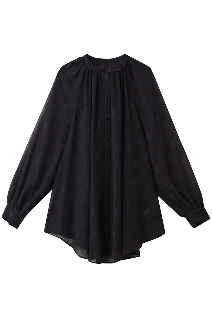 【ランバン オン ブルー/LANVIN en Bleu】のArt DECO 100e ブラウス インテリア・キッズ・メンズ・レディースファッション・服の通販 founy(ファニー) https://founy.com/ ファッション Fashion レディースファッション Fashion for Women トップス・カットソー Cut & Sew Tops シャツ・ブラウス・オフィスカジュアル Elegant Blouses & Button-Ups コレクション Collection, Seasonal Line シフォン Chiffon, Lightweight Fabric スリーブ Sleeve, Long Sleeve / Short Sleeve ファブリック Fabric, Textile プリント Print, Printed Pattern モダン Modern, Contemporary モチーフ Motif, Design Theme ラグジュアリー Luxury, Elegant ロング Long, Long-Length |ID: prp329100004626406 ipo3291000000035888430