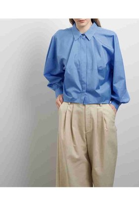 【ランバン オン ブルー/LANVIN en Bleu】のTHOMAS MASONボリュームシャツ 人気、トレンドファッション・服の通販 founy(ファニー) ファッション Fashion レディースファッション Fashion for Women トップス・カットソー Cut & Sew Tops シャツ・ブラウス・オフィスカジュアル Elegant Blouses & Button-Ups 2025年 2025 2025-2026秋冬・A/W Autumn/Winter 2025–26 AW25–26 スリーブ Sleeve, Long Sleeve / Short Sleeve バランス Balance, Style Balance バルーン Balloon, Balloon Silhouette ファブリック Fabric, Textile フロント Front, Front Design ボトム Bottoms, Lower Wear マニッシュ Mannish, Boyish ロング Long, Long-Length エレガント 上品 Elegant A/W・秋冬 Autumn/Winter |ID:prp329100004626408
