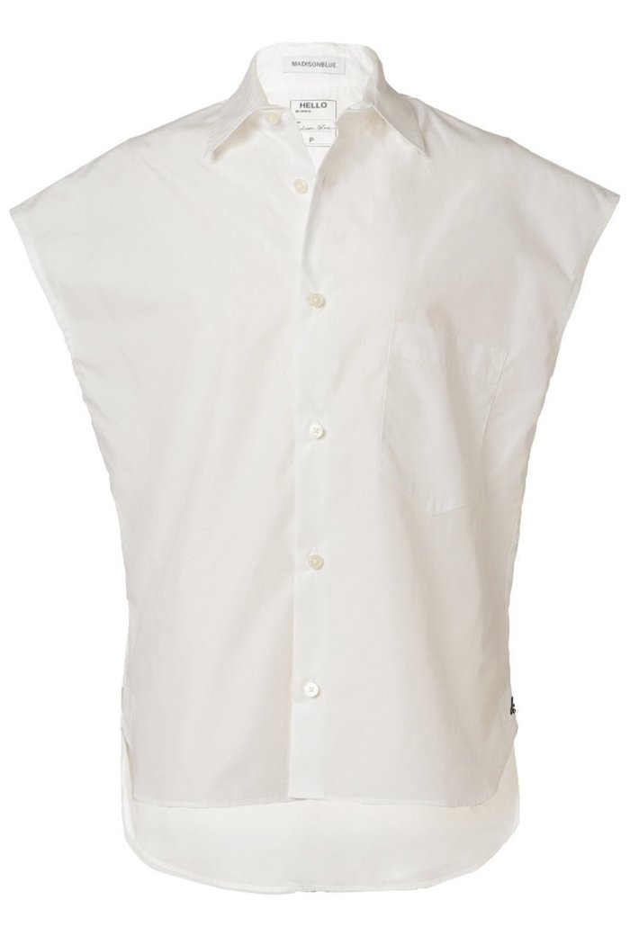 【マディソンブルー/MADISONBLUE】のJ.BRADLEY SLEEVELESS SHIRT J.ブラッドリー スリーブレスシャツ インテリア・キッズ・メンズ・レディースファッション・服の通販 founy(ファニー) https://founy.com/ ファッション Fashion レディースファッション Fashion for Women トップス・カットソー Cut & Sew Tops キャミソール&ノースリーブ Camisoles & Sleeveless Tops シャツ・ブラウス・オフィスカジュアル Elegant Blouses & Button-Ups ショルダー Shoulder, Shoulder Strap スリーブ Sleeve, Long Sleeve / Short Sleeve タイプライター Typewriter Fabric, Crisp Cotton ドレス Dress, One-Piece ドロップ Drop Shoulder, Dropped Style ノースリーブ Sleeveless, No-Sleeve フレンチ French, French Style 定番 Standard, Basic Item |ID: prp329100004626418 ipo3291000000035771128