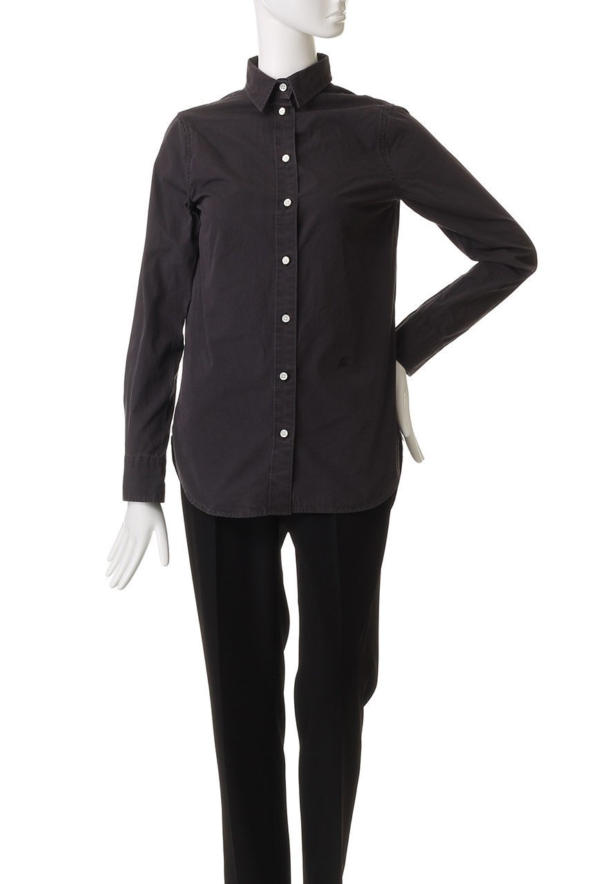 【マディソンブルー/MADISONBLUE】のMADAME SHIRT WASHED OUT MADAME シャツ 人気、トレンドファッション・服の通販 founy(ファニー) 　ファッション　Fashion　レディースファッション　Fashion for Women　トップス・カットソー　Cut & Sew Tops　シャツ・ブラウス・オフィスカジュアル　Elegant Blouses & Button-Ups　シンプル　Simple, Minimal　ジャケット　Jacket, Outerwear　スリーブ　Sleeve, Long Sleeve / Short Sleeve　タイプライター　Typewriter Fabric, Crisp Cotton　デコルテ　Décolleté, Neckline　ドレス　Dress, One-Piece　ロング　Long, Long-Length　定番　Standard, Basic Item　other-2|ID: prp329100004626421 ipo3291000000036100854