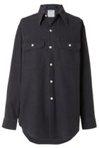 【マディソンブルー/MADISONBLUE】のHAMPTON SHIRT BACK SATIN ハンプトン バックサテンシャツ ブラック|ID: prp329100004626423 ipo3291000000035888472