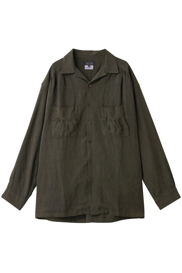 【ベリーテイジ/VERYTAGE / MEN】の【MEN】GATHERS シャツ インテリア・キッズ・メンズ・レディースファッション・服の通販 founy(ファニー) https://founy.com/ ファッション Fashion メンズファッション Fashion for Men ギャザー Gathered, Ruffled ショルダー Shoulder, Shoulder Strap スリーブ Sleeve, Long Sleeve / Short Sleeve ポケット Pocket, Pocket Detail ヨーク Yoke, Yoke Design リネン Linen, Linen Fabric ロング Long, Long-Length |ID: prp329100004626425 ipo3291000000035888492