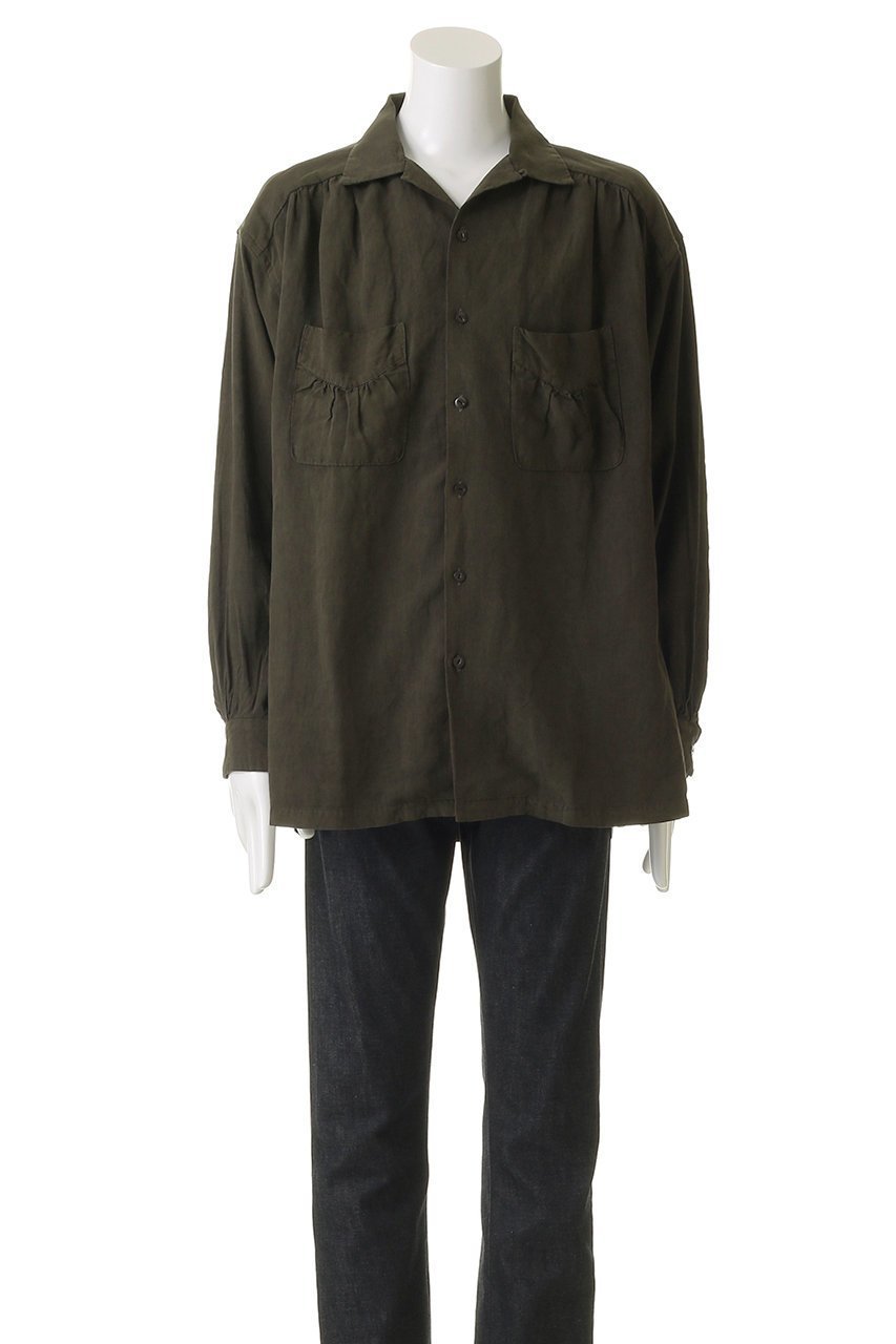 【ベリーテイジ/VERYTAGE / MEN】の【MEN】GATHERS シャツ 人気、トレンドファッション・服の通販 founy(ファニー) ファッション Fashion メンズファッション Fashion for Men ギャザー Gathered, Ruffled ショルダー Shoulder, Shoulder Strap スリーブ Sleeve, Long Sleeve / Short Sleeve ポケット Pocket, Pocket Detail ヨーク Yoke, Yoke Design リネン Linen, Linen Fabric ロング Long, Long-Length other-2|ID: prp329100004626425 ipo3291000000035888494