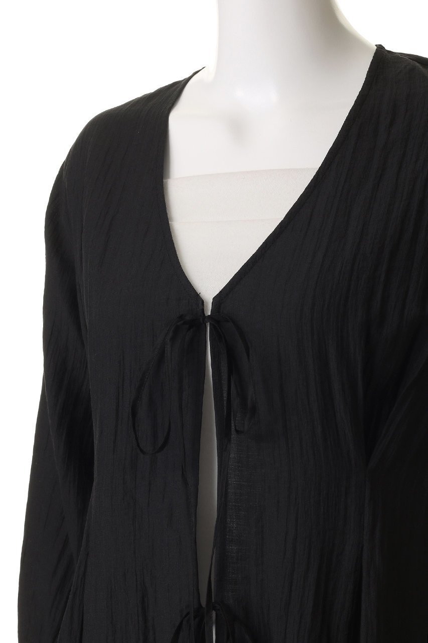 【マノフ/MANOF】のSHEER WASHER BLOUSE シャツ・ブラウス 人気、トレンドファッション・服の通販 founy(ファニー) 　ファッション　Fashion　レディースファッション　Fashion for Women　トップス・カットソー　Cut & Sew Tops　シャツ・ブラウス・オフィスカジュアル　Elegant Blouses & Button-Ups　2025年　2025　2025-2026秋冬・A/W　Autumn/Winter 2025–26 AW25–26　スウェット / スエット　Sweatshirt, Sweatwear　スリーブ　Sleeve, Long Sleeve / Short Sleeve　デニム　Denim, Jeans Material　ミックス　Mix, Mixed Style　ランダム　Random, Irregular　リボン　Ribbon, Bow　ロング　Long, Long-Length　ワッシャー　Washer, Crinkled Finish　エレガント 上品　Elegant　A/W・秋冬　Autumn/Winter　other-5|ID: prp329100004626427 ipo3291000000033244894