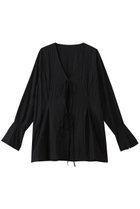 【マノフ/MANOF】のSHEER WASHER BLOUSE シャツ・ブラウス BLACK|ID: prp329100004626427 ipo3291000000036100862