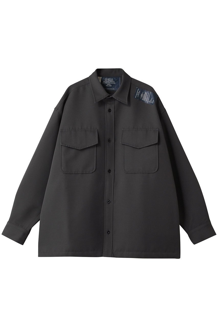 【エヌ.ハリウッド/N.HOOLYWOOD / MEN】の【MEN】【EXCHANGE SERVICE 】CPO シャツ 人気、トレンドファッション・服の通販 founy(ファニー) 　ファッション　Fashion　メンズファッション　Fashion for Men　2025年　2025　2025-2026秋冬・A/W　Autumn/Winter 2025–26 AW25–26　ショルダー　Shoulder, Shoulder Strap　スリーブ　Sleeve, Long Sleeve / Short Sleeve　ドロップ　Drop Shoulder, Dropped Style　フラップ　Flap, Flap Pocket　ボックス　Boxy, Box Shape　ポケット　Pocket, Pocket Detail　モチーフ　Motif, Design Theme　ロング　Long, Long-Length　定番　Standard, Basic Item　A/W・秋冬　Autumn/Winter　羽織　Haori, Light Jacket　 other-1|ID: prp329100004626430 ipo3291000000033244909
