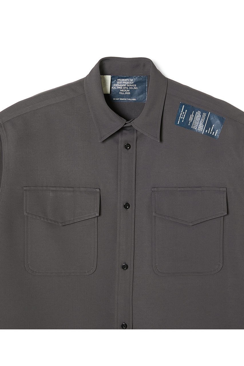 【エヌ.ハリウッド/N.HOOLYWOOD / MEN】の【MEN】【EXCHANGE SERVICE 】CPO シャツ 人気、トレンドファッション・服の通販 founy(ファニー) 　ファッション　Fashion　メンズファッション　Fashion for Men　2025年　2025　2025-2026秋冬・A/W　Autumn/Winter 2025–26 AW25–26　ショルダー　Shoulder, Shoulder Strap　スリーブ　Sleeve, Long Sleeve / Short Sleeve　ドロップ　Drop Shoulder, Dropped Style　フラップ　Flap, Flap Pocket　ボックス　Boxy, Box Shape　ポケット　Pocket, Pocket Detail　モチーフ　Motif, Design Theme　ロング　Long, Long-Length　定番　Standard, Basic Item　A/W・秋冬　Autumn/Winter　羽織　Haori, Light Jacket　other-6|ID: prp329100004626430 ipo3291000000033244919
