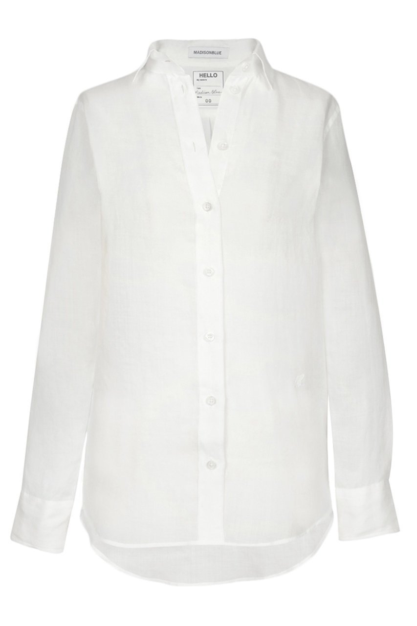 【マディソンブルー/MADISONBLUE】のMADAME SHIRT RAMIE/MADAME ラミーシャツ インテリア・キッズ・メンズ・レディースファッション・服の通販 founy(ファニー) 　ファッション　Fashion　レディースファッション　Fashion for Women　トップス・カットソー　Cut & Sew Tops　シャツ・ブラウス・オフィスカジュアル　Elegant Blouses & Button-Ups　2025年　2025　2025-2026秋冬・A/W　Autumn/Winter 2025–26 AW25–26　シアー　Sheer, See-Through　ジャケット　Jacket, Outerwear　スリーブ　Sleeve, Long Sleeve / Short Sleeve　ドレス　Dress, One-Piece　ロング　Long, Long-Length　夏　Summer　定番　Standard, Basic Item　春　Spring　S/S・春夏　SS, Spring/Summer, Warm Season　A/W・秋冬　Autumn/Winter　ホワイト|ID: prp329100004626434 ipo3291000000033244938