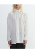 【プレインピープル/PLAIN PEOPLE】のコンパクトツイルギャザーディティールシャツ オフホワイト|ID: prp329100004626439 ipo3291000000033244991