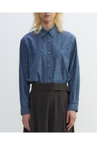 【プレインピープル/PLAIN PEOPLE】のダンガリーウエスタンシャツ ブルー|ID: prp329100004626440 ipo3291000000033244998