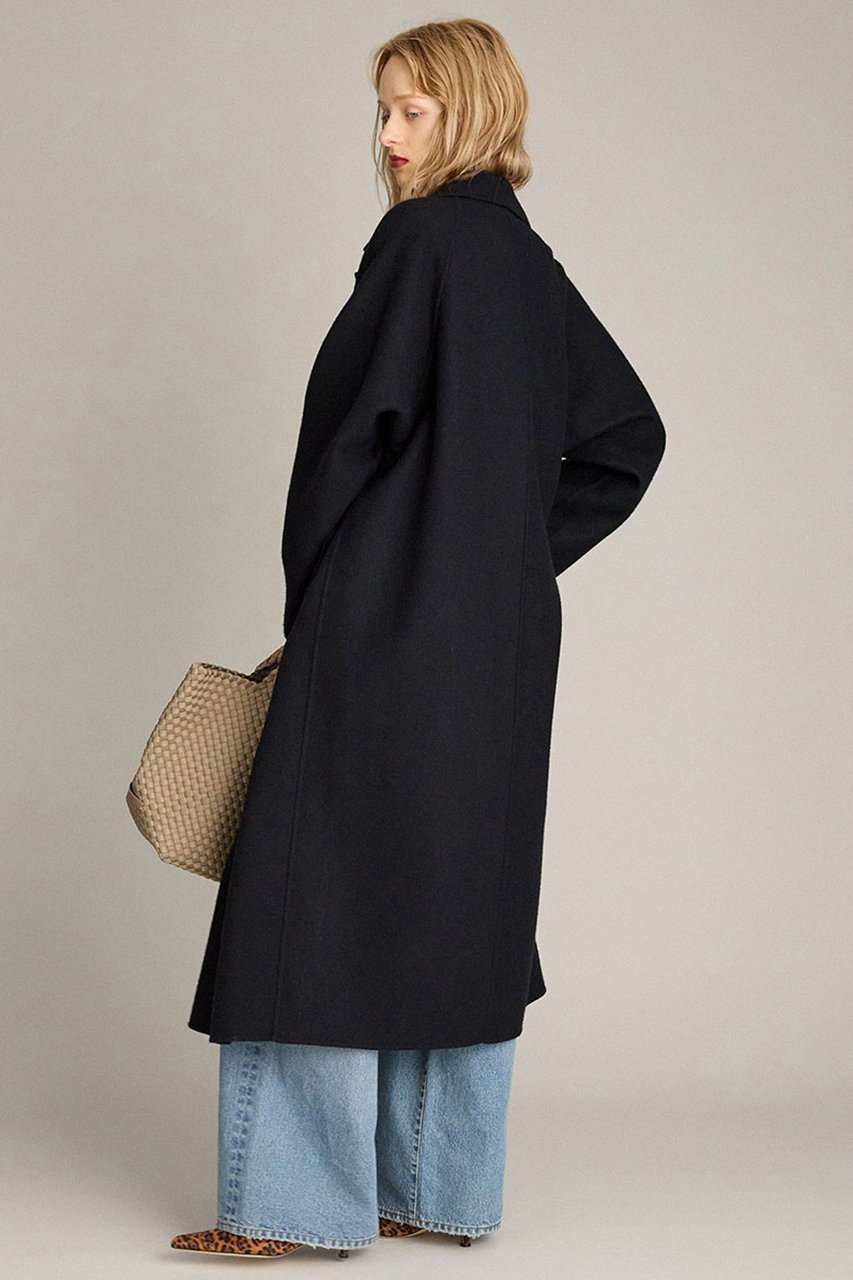 【ブリル/BRILL】のウールロングリバーコート 人気、トレンドファッション・服の通販 founy(ファニー) 　ファッション　Fashion　レディースファッション　Fashion for Women　アウター　Coat / Outerwear Collection　コート・ロングコート・ピーコート　Long Coats, Peacoats & More　ポケット　Pocket, Pocket Detail　ロング　Long, Long-Length　other-2|ID: prp329100004626441 ipo3291000000035451826