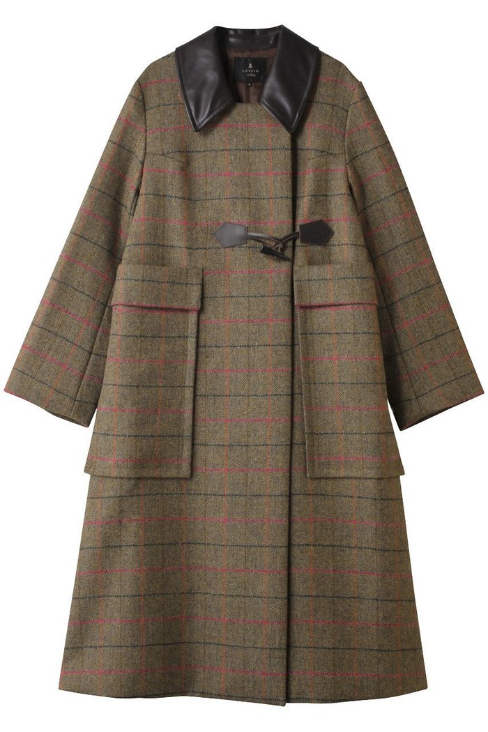 【ランバン オン ブルー/LANVIN en Bleu】のチェックツイードコート インテリア・キッズ・メンズ・レディースファッション・服の通販 founy(ファニー) https://founy.com/ ファッション Fashion レディースファッション Fashion for Women アウター Coat / Outerwear Collection コート・ロングコート・ピーコート Long Coats, Peacoats & More クラシカル Classical, Vintage-Inspired ショート Short, Short Length ツイード Twill, Twill Weave ファブリック Fabric, Textile |ID: prp329100004626443 ipo3291000000036100873