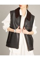 【ブリル/BRILL】のCRACKムートンベスト 人気、トレンドファッション・服の通販 founy(ファニー) ファッション Fashion レディースファッション Fashion for Women アウター Coat / Outerwear Collection レディースジャケット・軽アウター Jackets 2025年 2025 2025-2026秋冬・A/W Autumn/Winter 2025–26 AW25–26 ジャケット Jacket, Outerwear ベスト Vest, Waistcoat ムートン Shearling, Mouton エレガント 上品 Elegant A/W・秋冬 Autumn/Winter |ID:prp329100004626444