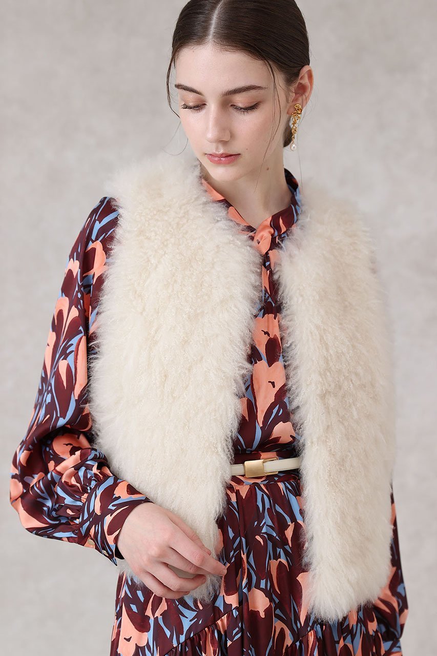 【アナイ/ANAYI】のカシミヤファーウールリバージレ 人気、トレンドファッション・服の通販 founy(ファニー) 　ファッション　Fashion　レディースファッション　Fashion for Women　アウター　Coat / Outerwear Collection　レディースジャケット・軽アウター　Jackets　おすすめ　Recommended / Our Picks　コンビ　Combo, Combination Style　ジャケット　Jacket, Outerwear　フロント　Front, Front Design　ベスト　Vest, Waistcoat　other-4|ID: prp329100004626445 ipo3291000000035631302