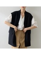 【ウィムガゼット/Whim Gazette】のリバージレ 人気、トレンドファッション・服の通販 founy(ファニー) ファッション Fashion レディースファッション Fashion for Women アウター Coat / Outerwear Collection レディースジャケット・軽アウター Jackets 2025年 2025 2025-2026秋冬・A/W Autumn/Winter 2025–26 AW25–26 おすすめ Recommended / Our Picks ジャケット Jacket, Outerwear フロント Front, Front Design ベスト Vest, Waistcoat エレガント 上品 Elegant A/W・秋冬 Autumn/Winter |ID:prp329100004626446