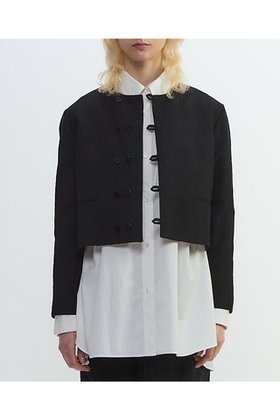 【プレインピープル/PLAIN PEOPLE】のリネンウールタンブラーワッシャーショートジャケット 人気、トレンドファッション・服の通販 founy(ファニー) ファッション Fashion レディースファッション Fashion for Women アウター Coat / Outerwear Collection レディースジャケット・軽アウター Jackets 2025年 2025 2025-2026秋冬・A/W Autumn/Winter 2025–26 AW25–26 おすすめ Recommended / Our Picks ジャケット Jacket, Outerwear ダブル Double, Double-Breasted フロント Front, Front Design ミリタリー Military, Army Style リネン Linen, Linen Fabric ワッシャー Washer, Crinkled Finish A/W・秋冬 Autumn/Winter |ID:prp329100004626449