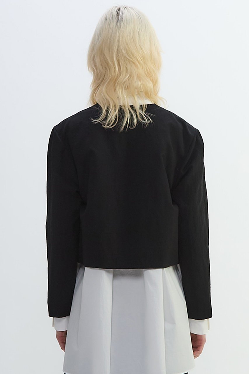 【プレインピープル/PLAIN PEOPLE】のリネンウールタンブラーワッシャーショートジャケット 人気、トレンドファッション・服の通販 founy(ファニー) 　ファッション　Fashion　レディースファッション　Fashion for Women　アウター　Coat / Outerwear Collection　レディースジャケット・軽アウター　Jackets　おすすめ　Recommended / Our Picks　ジャケット　Jacket, Outerwear　ダブル　Double, Double-Breasted　フロント　Front, Front Design　ミリタリー　Military, Army Style　リネン　Linen, Linen Fabric　ワッシャー　Washer, Crinkled Finish　other-3|ID: prp329100004626449 ipo3291000000036151281