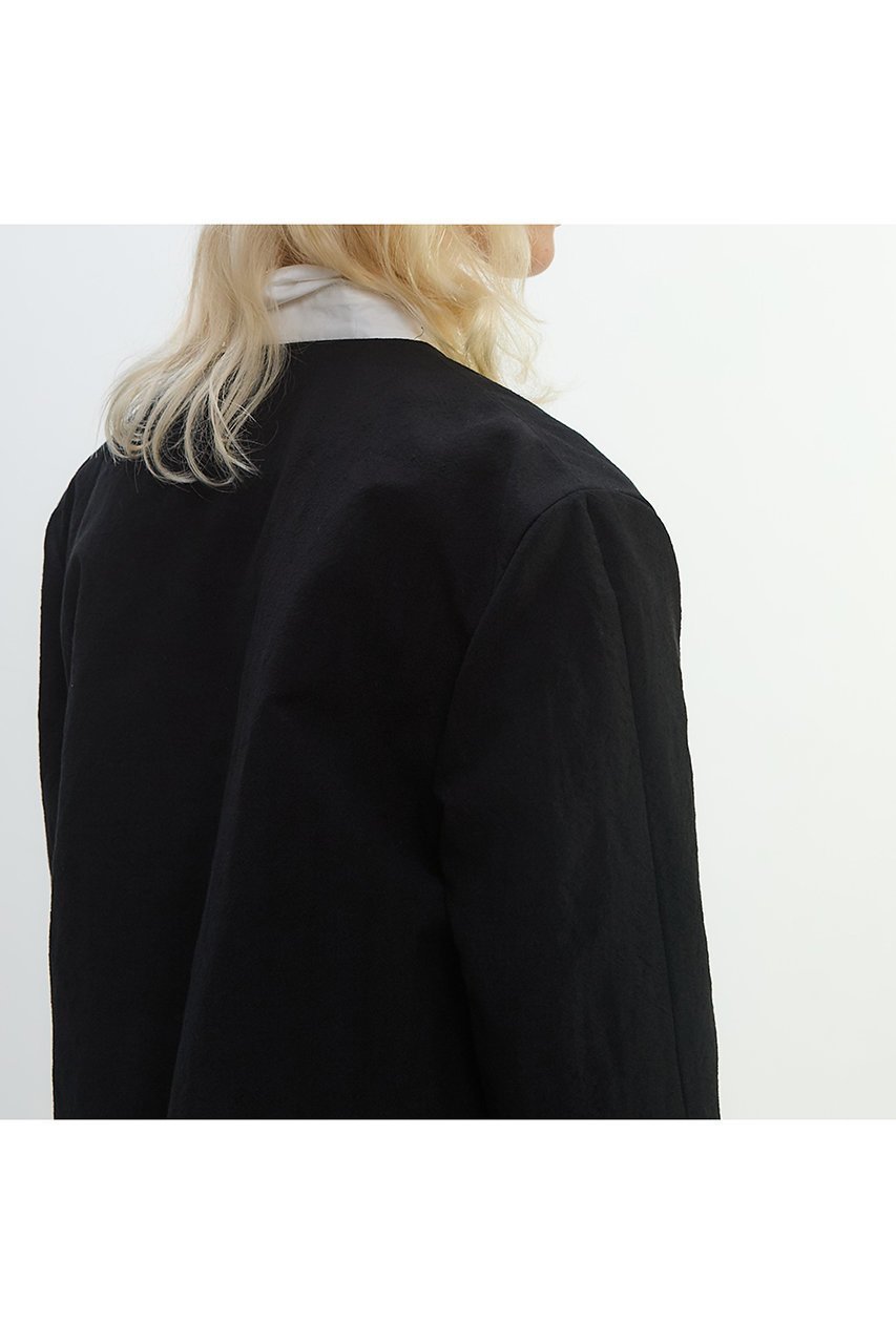 【プレインピープル/PLAIN PEOPLE】のリネンウールタンブラーワッシャーショートジャケット 人気、トレンドファッション・服の通販 founy(ファニー) 　ファッション　Fashion　レディースファッション　Fashion for Women　アウター　Coat / Outerwear Collection　レディースジャケット・軽アウター　Jackets　おすすめ　Recommended / Our Picks　ジャケット　Jacket, Outerwear　ダブル　Double, Double-Breasted　フロント　Front, Front Design　ミリタリー　Military, Army Style　リネン　Linen, Linen Fabric　ワッシャー　Washer, Crinkled Finish　other-7|ID: prp329100004626449 ipo3291000000036151285