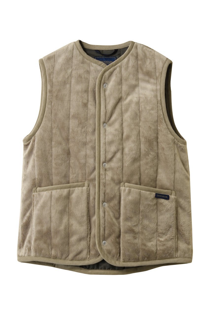 【ラベンハム/lavenham】の【受注生産】【ELLE SHOP限定】FUR COCOON THORNHAM ジレ インテリア・キッズ・メンズ・レディースファッション・服の通販 founy(ファニー) 　ファッション　Fashion　レディースファッション　Fashion for Women　アウター　Coat / Outerwear Collection　レディースジャケット・軽アウター　Jackets　ジャケット　Jacket, Outerwear　ベスト　Vest, Waistcoat　人気　Popular, Best Seller　定番　Standard, Basic Item　新作・新入荷　New Arrivals / New In　A/W・秋冬　Autumn/Winter　ベージュ|ID: prp329100004626450 ipo3291000000033245082
