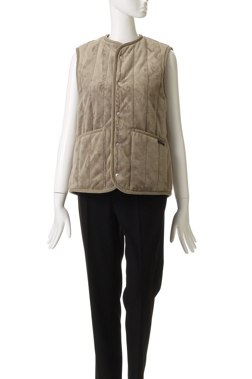 【ラベンハム/lavenham】の【受注生産】【ELLE SHOP限定】FUR COCOON THORNHAM ジレ 人気、トレンドファッション・服の通販 founy(ファニー) 　ファッション　Fashion　レディースファッション　Fashion for Women　アウター　Coat / Outerwear Collection　レディースジャケット・軽アウター　Jackets　ジャケット　Jacket, Outerwear　ベスト　Vest, Waistcoat　人気　Popular, Best Seller　定番　Standard, Basic Item　新作・新入荷　New Arrivals / New In　A/W・秋冬　Autumn/Winter　other-2|ID: prp329100004626450 ipo3291000000033245083