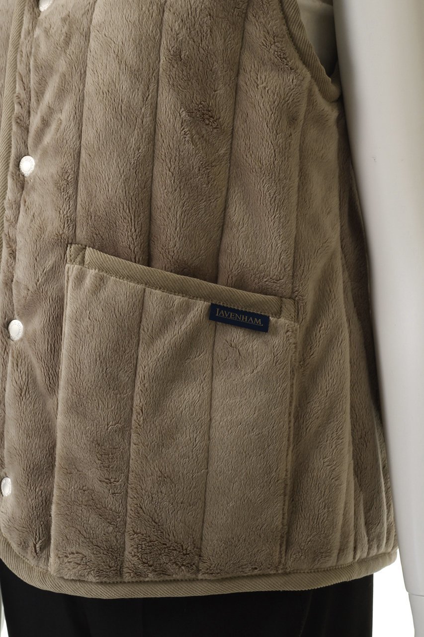 【ラベンハム/lavenham】の【受注生産】【ELLE SHOP限定】FUR COCOON THORNHAM ジレ 人気、トレンドファッション・服の通販 founy(ファニー) 　ファッション　Fashion　レディースファッション　Fashion for Women　アウター　Coat / Outerwear Collection　レディースジャケット・軽アウター　Jackets　ジャケット　Jacket, Outerwear　ベスト　Vest, Waistcoat　人気　Popular, Best Seller　定番　Standard, Basic Item　新作・新入荷　New Arrivals / New In　A/W・秋冬　Autumn/Winter　other-5|ID: prp329100004626450 ipo3291000000033245087