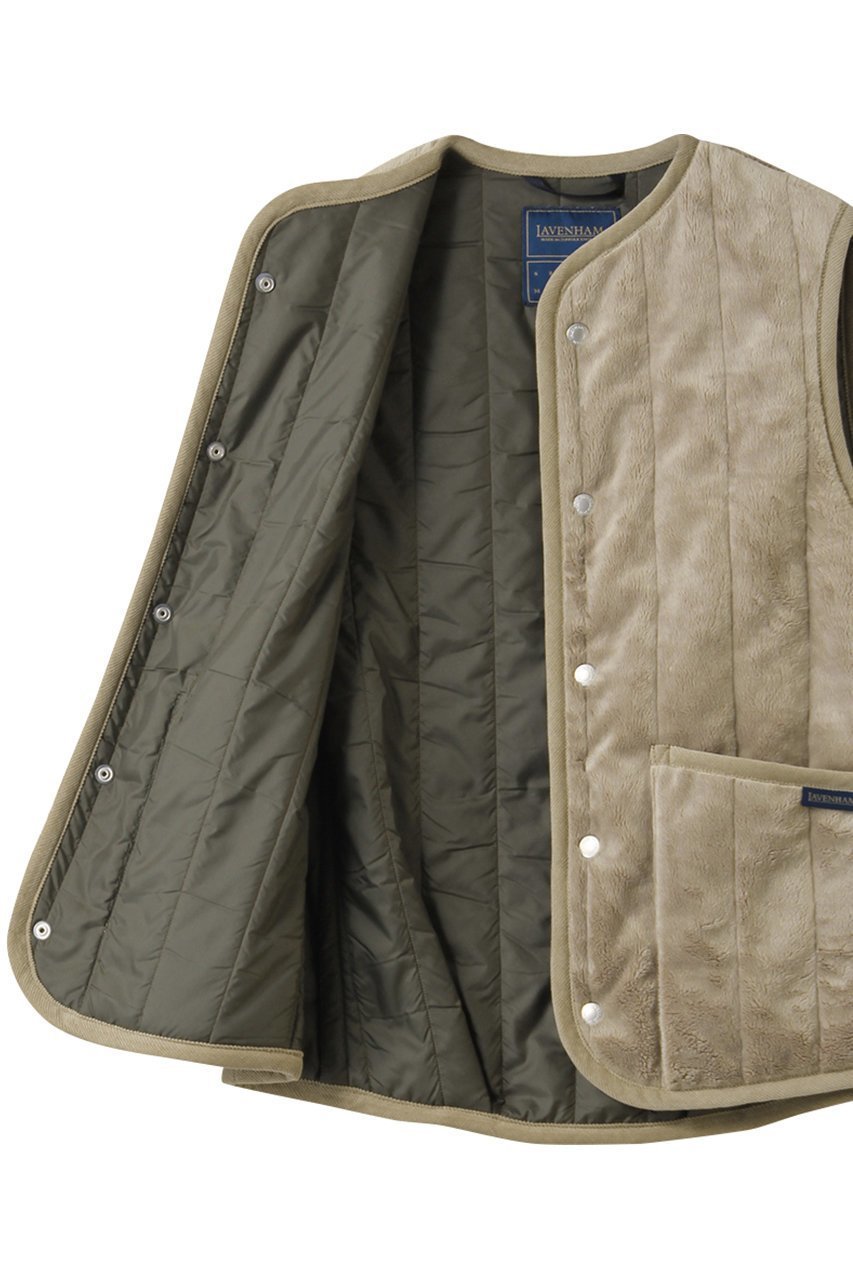 【ラベンハム/lavenham】の【受注生産】【ELLE SHOP限定】FUR COCOON THORNHAM ジレ 人気、トレンドファッション・服の通販 founy(ファニー) 　ファッション　Fashion　レディースファッション　Fashion for Women　アウター　Coat / Outerwear Collection　レディースジャケット・軽アウター　Jackets　ジャケット　Jacket, Outerwear　ベスト　Vest, Waistcoat　人気　Popular, Best Seller　定番　Standard, Basic Item　新作・新入荷　New Arrivals / New In　A/W・秋冬　Autumn/Winter　other-6|ID: prp329100004626450 ipo3291000000033245088