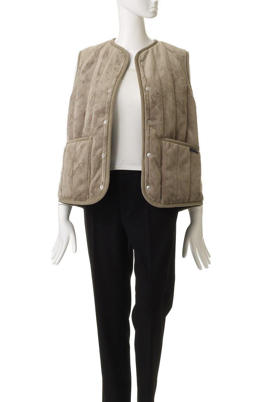【ラベンハム/lavenham】の【受注生産】【ELLE SHOP限定】FUR COCOON THORNHAM ジレ 人気、トレンドファッション・服の通販 founy(ファニー) 　ファッション　Fashion　レディースファッション　Fashion for Women　アウター　Coat / Outerwear Collection　レディースジャケット・軽アウター　Jackets　ジャケット　Jacket, Outerwear　ベスト　Vest, Waistcoat　人気　Popular, Best Seller　定番　Standard, Basic Item　新作・新入荷　New Arrivals / New In　A/W・秋冬　Autumn/Winter　other-7|ID: prp329100004626450 ipo3291000000033245089