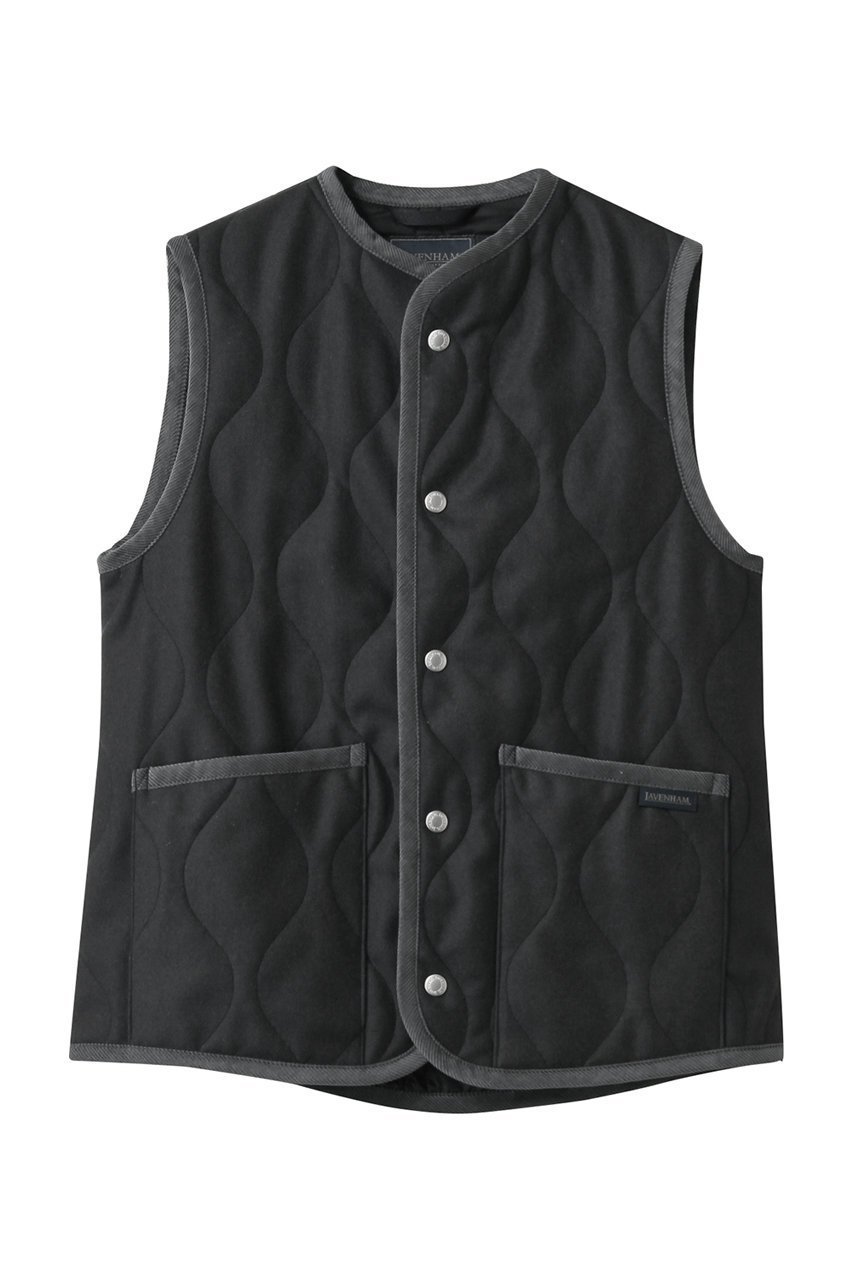 【ラベンハム/lavenham】の【受注生産】【ELLE SHOP限定】WOOL COCOON THORNHAM ジレ インテリア・キッズ・メンズ・レディースファッション・服の通販 founy(ファニー) 　ファッション　Fashion　レディースファッション　Fashion for Women　アウター　Coat / Outerwear Collection　レディースジャケット・軽アウター　Jackets　ジャケット　Jacket, Outerwear　ベスト　Vest, Waistcoat　エレガント 上品　Elegant　人気　Popular, Best Seller　定番　Standard, Basic Item　新作・新入荷　New Arrivals / New In　A/W・秋冬　Autumn/Winter　グレー|ID: prp329100004626451 ipo3291000000033245091