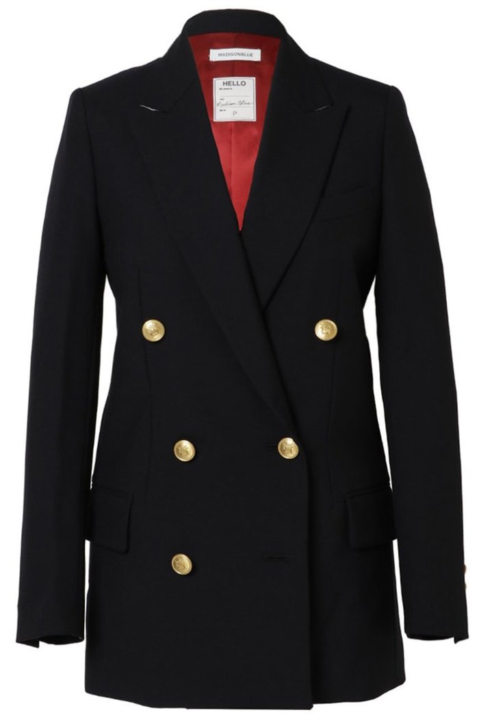 【マディソンブルー/MADISONBLUE】のBLEECKER W6B BLAZER W6B ブレザー インテリア・キッズ・メンズ・レディースファッション・服の通販 founy(ファニー) https://founy.com/ ファッション Fashion レディースファッション Fashion for Women アウター Coat / Outerwear Collection レディースジャケット・軽アウター Jackets 2025年 2025 2025-2026秋冬・A/W Autumn/Winter 2025–26 AW25–26 ジャケット Jacket, Outerwear スタイリッシュ Stylish, Fashionable スポーティ Sporty, Casual Athletic テーラード Tailored, Tailored Fit パターン Pattern, Design Print フォルム Silhouette, Form フロント Front, Front Design ポケット Pocket, Pocket Detail メタル Metal, Metal Parts モダン Modern, Contemporary 定番 Standard, Basic Item A/W・秋冬 Autumn/Winter |ID: prp329100004626453 ipo3291000000033245108