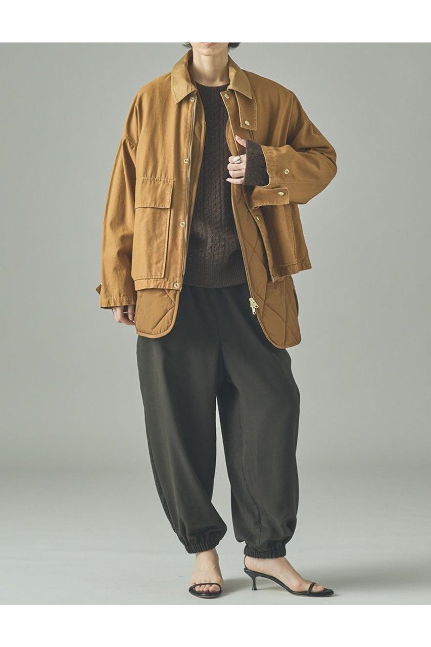 【カレンソロジー/Curensology】のコットンワークブルゾン 人気、トレンドファッション・服の通販 founy(ファニー) 　ファッション　Fashion　レディースファッション　Fashion for Women　アウター　Coat / Outerwear Collection　レディースジャケット・軽アウター　Jackets　ブルゾンジャケット・スポーティアウター　Blouson Jackets　インナー　Innerwear　キルティング　Quilted, Quilting　サテン　Satin, Glossy Fabric　ショート　Short, Short Length　ジャケット　Jacket, Outerwear　バランス　Balance, Style Balance　フロント　Front, Front Design　ブルゾン　Blouson, Bomber Jacket　ベスト　Vest, Waistcoat　ポケット　Pocket, Pocket Detail　ワーク　Workwear, Utility Style　ヴィンテージ　Vintage Style　再入荷　Restock / Back in Stock　other-6|ID: prp329100004626459 ipo3291000000033245178