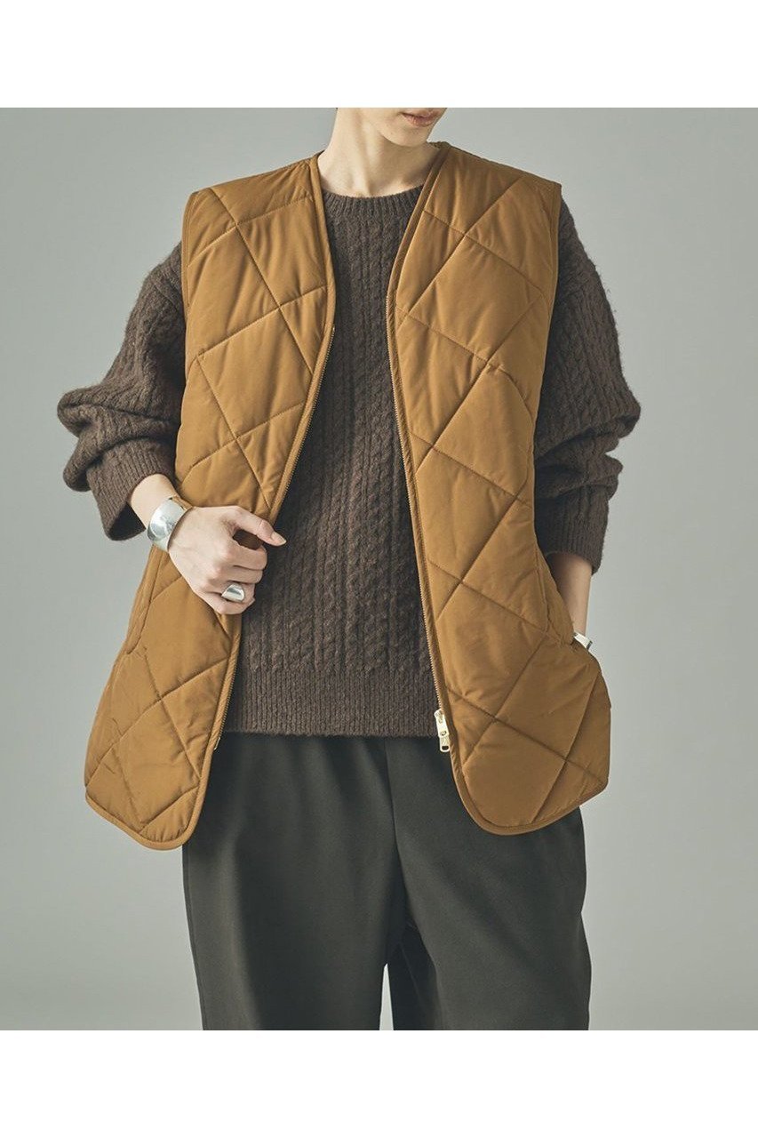 【カレンソロジー/Curensology】のコットンワークブルゾン 人気、トレンドファッション・服の通販 founy(ファニー) 　ファッション　Fashion　レディースファッション　Fashion for Women　アウター　Coat / Outerwear Collection　レディースジャケット・軽アウター　Jackets　ブルゾンジャケット・スポーティアウター　Blouson Jackets　インナー　Innerwear　キルティング　Quilted, Quilting　サテン　Satin, Glossy Fabric　ショート　Short, Short Length　ジャケット　Jacket, Outerwear　バランス　Balance, Style Balance　フロント　Front, Front Design　ブルゾン　Blouson, Bomber Jacket　ベスト　Vest, Waistcoat　ポケット　Pocket, Pocket Detail　ワーク　Workwear, Utility Style　ヴィンテージ　Vintage Style　再入荷　Restock / Back in Stock　other-7|ID: prp329100004626459 ipo3291000000033245179