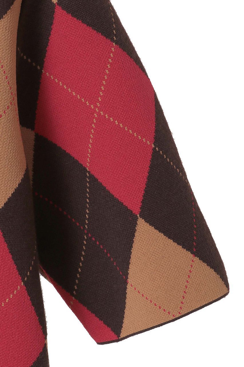 【マルティニーク/martinique】の【l heritage martinique】アーガイル5分丈プルオーバー 人気、トレンドファッション・服の通販 founy(ファニー) ファッション Fashion レディースファッション Fashion for Women トップス・カットソー Cut & Sew Tops ニット Knit Tops & Sweaters カジュアルプルオーバー・ニットトップス Pullovers & Knit Tops / Casual Pullovers おすすめ Recommended / Our Picks クラシック Classic, Timeless Style コーデュロイ Corduroy, Cord Fabric ジャカード/ジャガード Jacquard, Woven Pattern チェック Check, Plaid, Tartan デニム Denim, Jeans Material ペンシル Pencil, Pencil Skirt ミックス Mix, Mixed Style モノトーン Monotone, Black and White other-4|ID: prp329100004626460 ipo3291000000035451868